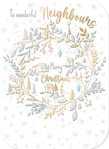 To wonderful Neighbours- Christmas card