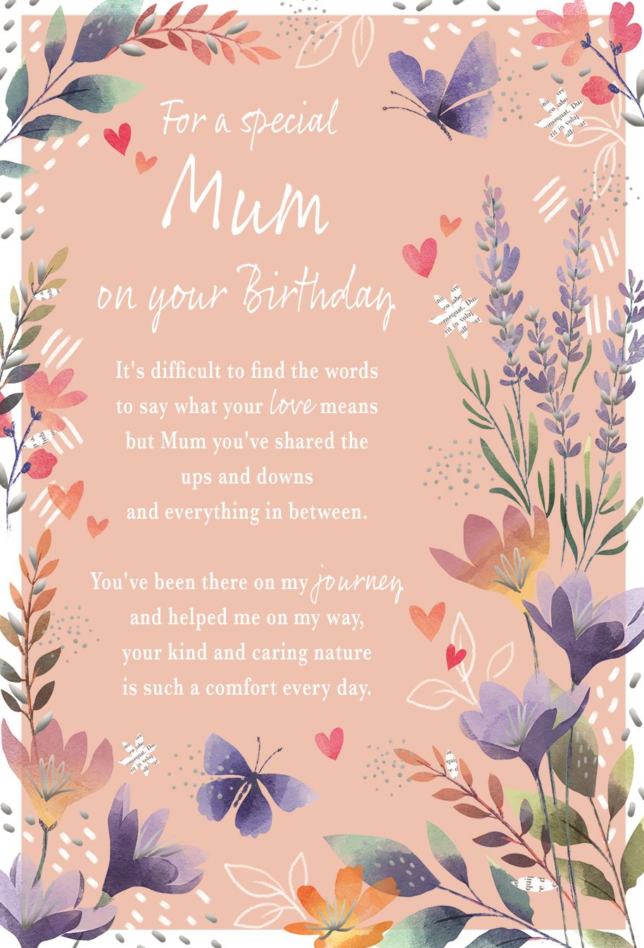 Mum - Birthday card