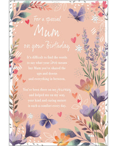 Mum - Birthday card