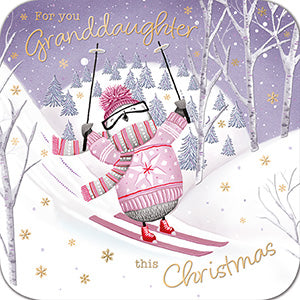 Granddaughter- christmas card