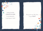 Son you passed your exams - Congratulations card