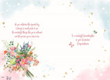 Amazing Granddaughter on your Graduation card