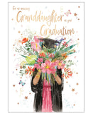 Amazing Granddaughter on your Graduation card