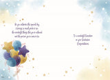 Amazing Grandson on your Graduation card