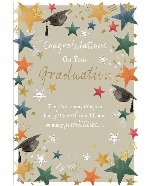 Congratulations on your Graduation card