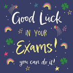 Good luck in your exams card