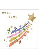 Well Done - Congratulations card