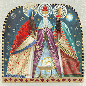 Three kings - Pack of 8 Charity Christmas cards