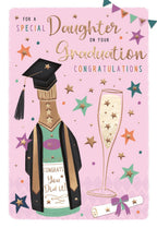 Daughter on your Graduation card
