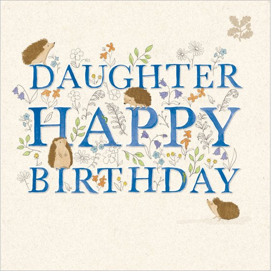 Happy birthday, Daughter - National Trust birthday card