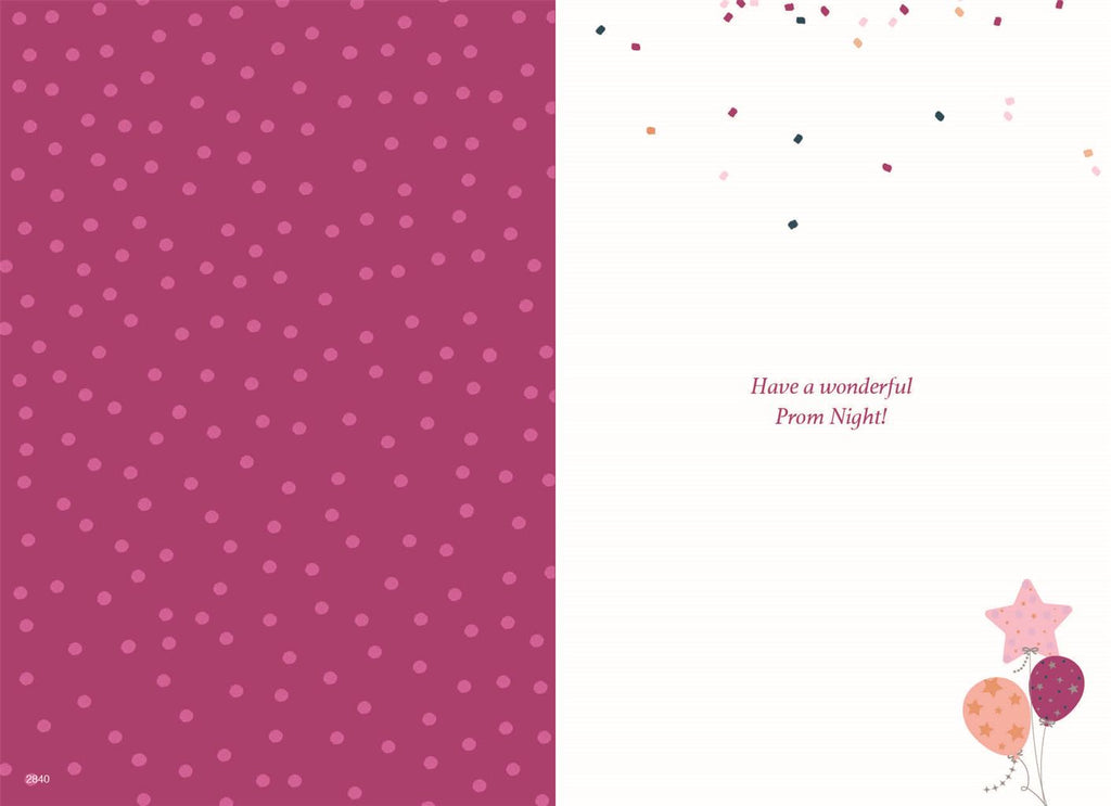 On your Prom in 2025 - greetings card