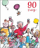 Quentin Blake - 90th Birthday card