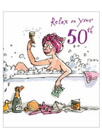 50th birthday card - Quentin Blake