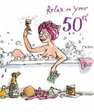 50th birthday card - Quentin Blake