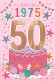 Born in 1975 - 50th birthday card