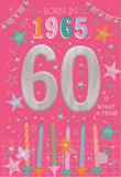 Born in 1965 -  60th birthday card