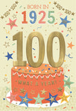 Born in 1925 - 100th birthday card