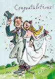 Tying the Knot - Quentin Blake wedding card