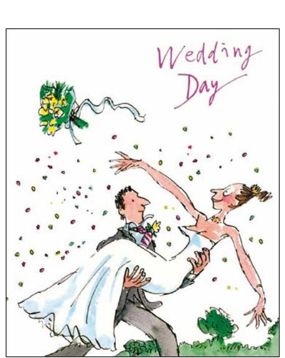 Wedding Day - Quentin Blake wedding card