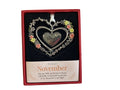 Gemstone Hearts - November Topaz