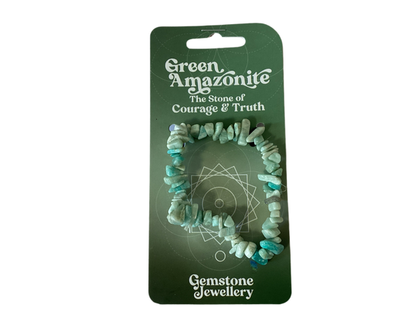 Green amazonite Bracelet - Gemstone jewellery