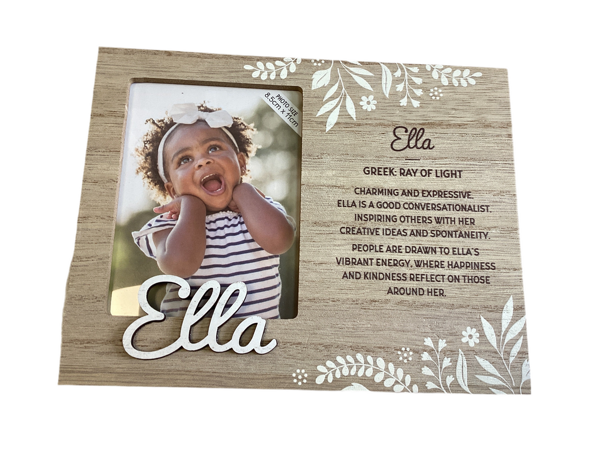 Ella  - Personalised Kids  Picture Frame