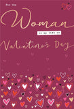 Woman in my life - Valentine's Day card