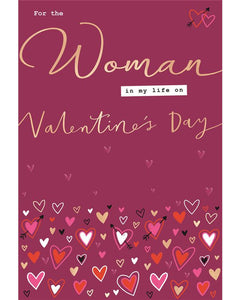 Woman in my life - Valentine's Day card