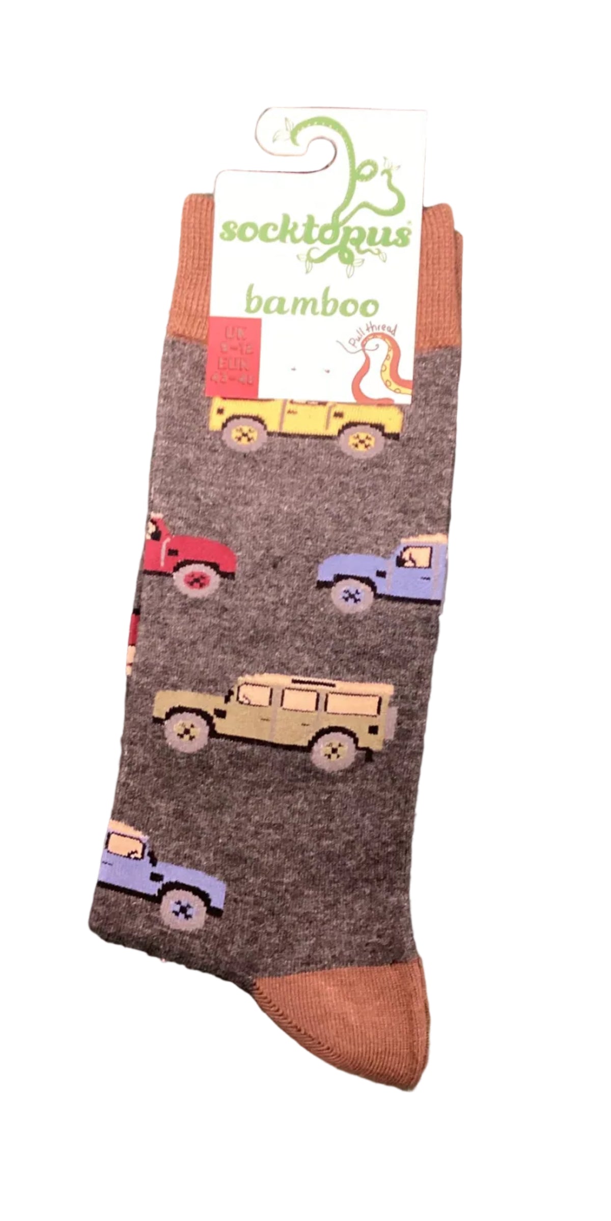 Socktopus “Vintage Land Rover” size 9-12 - Adult - Socks