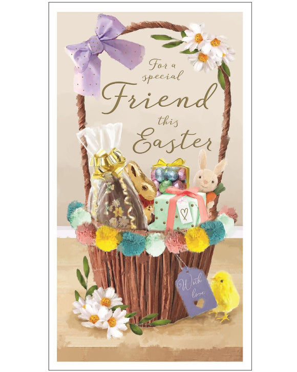 Special Friend at Easter card