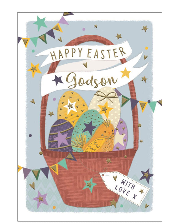 Godson at Easter card