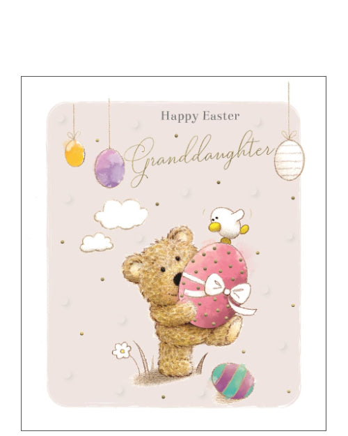 Granddaughter - Happy Easter card