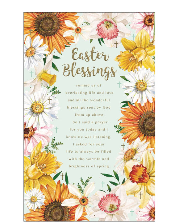 Easter Blessings card