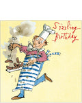Sizzling Birthday - Quentin Blake birthday cards