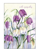 Fritillary Lawn - sympathy card