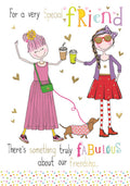 Special Friend, fabulous friendship birthday card