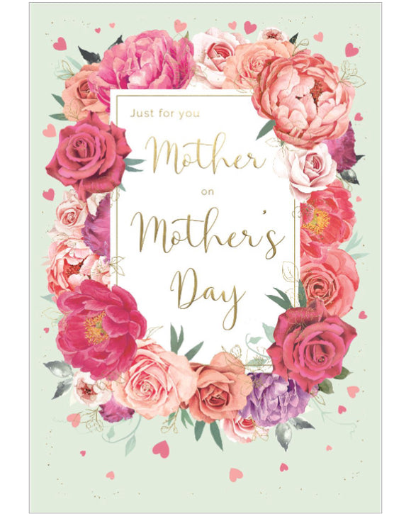 Mother on mother's day card