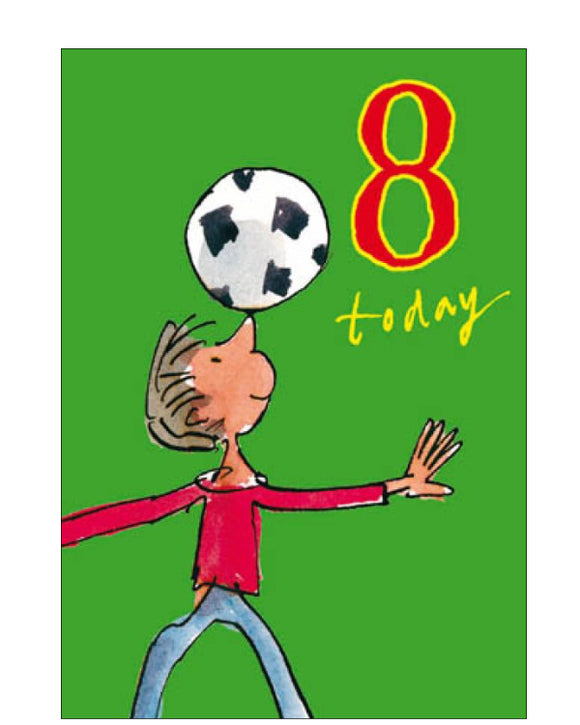 Quentin Blake - 8th birthday card