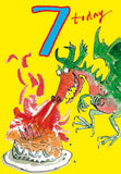 7th birthday card - Quentin Blake