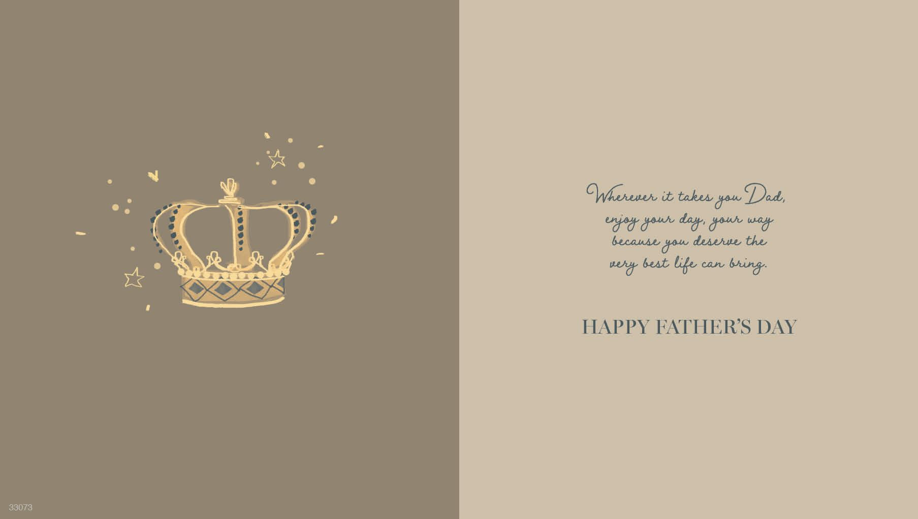 Enjoy your Day - Father's Day card