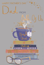 From both of us - Father's Day card