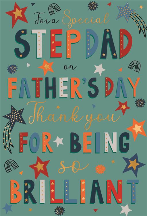 Special Stepdad   Father's Day card