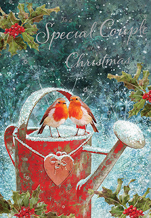 To a special couple -  Christmas card