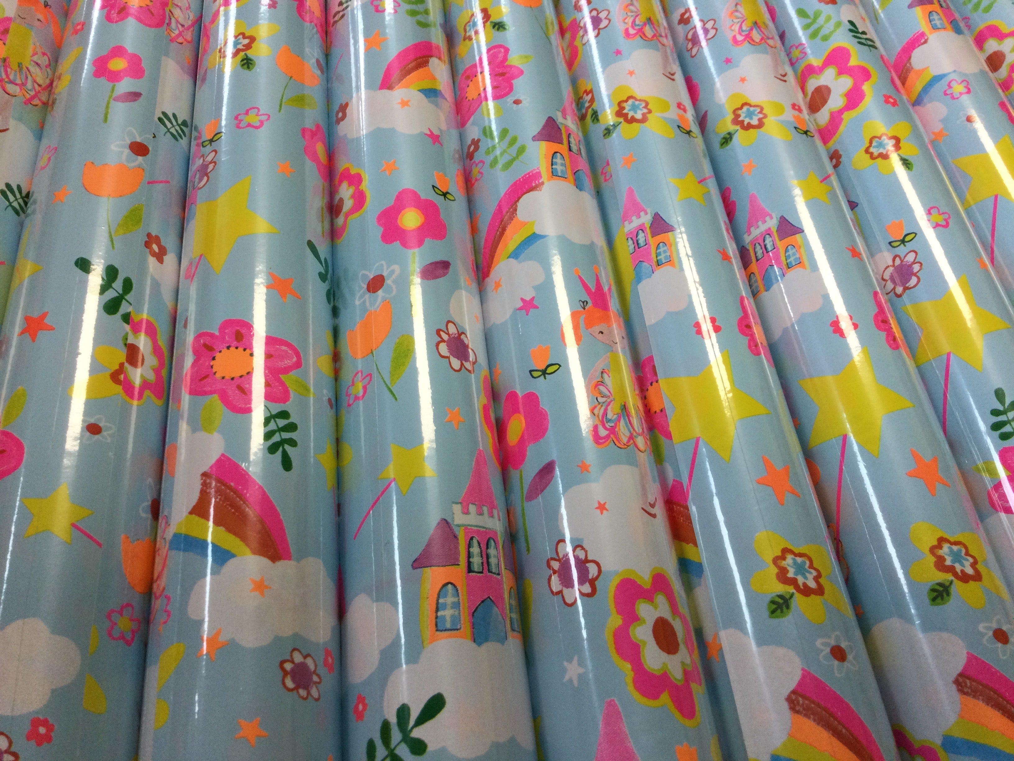 Rolled Wrap Fairy Princess - Wrapping Paper