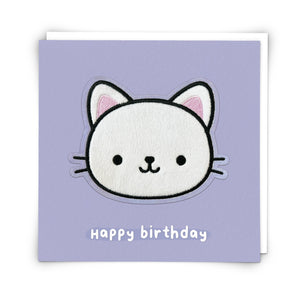 Lola Cat -soft patch birthday card