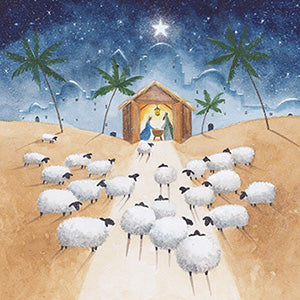 Nativity scene - Pack of 6 Charity Christmas cards