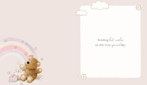 Congratulations on your Christening card
