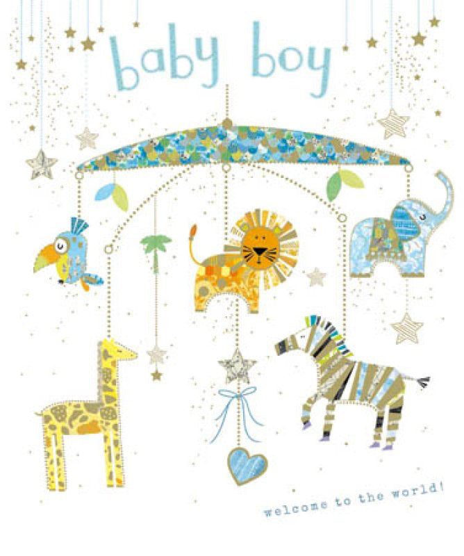 Dream Big - baby boy card