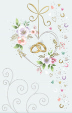 Luxury Special Couple Wedding Day card