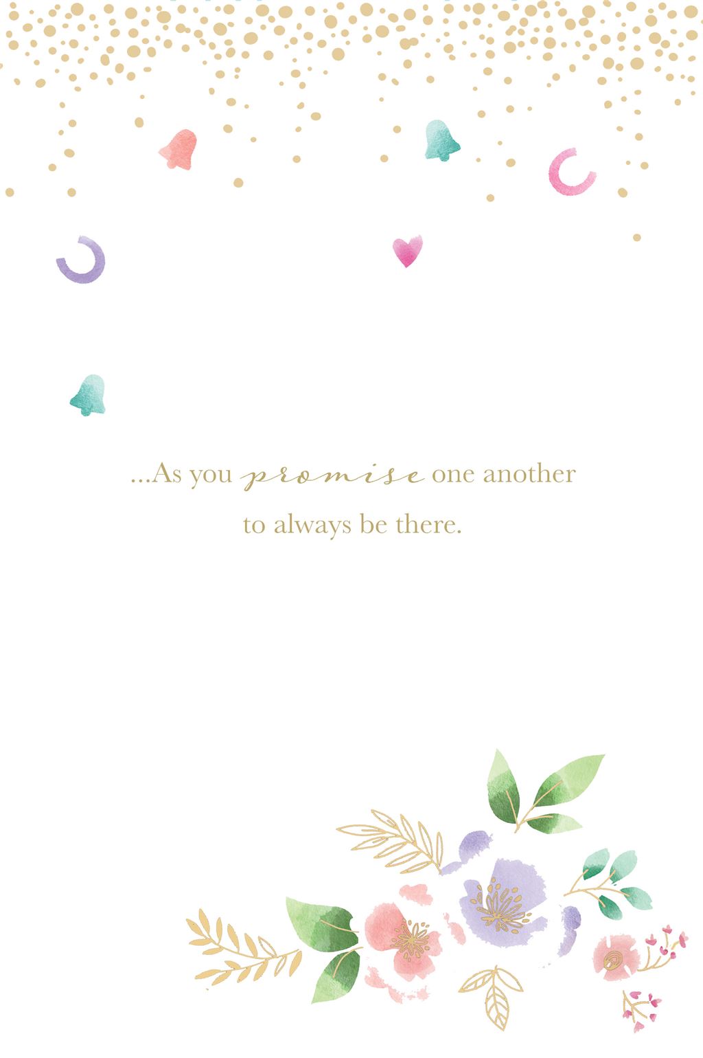 Luxury Special Couple Wedding Day card